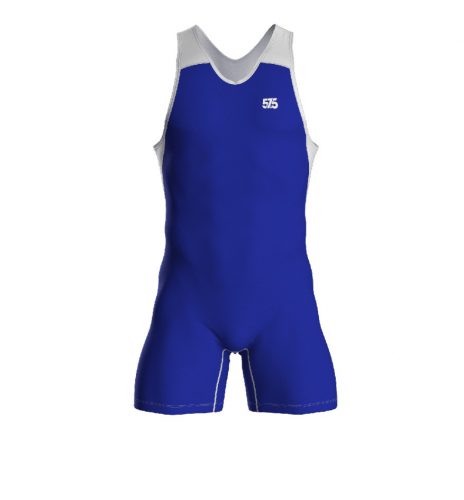 Wrestling-Anzug für Männer - Basic - Blue