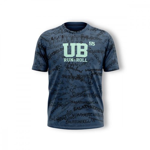 Lauf-T-Shirt PRO - ULTRABALATON - Crazy Blue