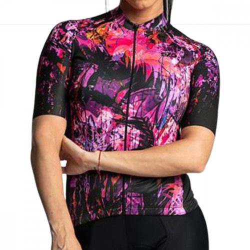 Radtrikot - PRO Gavia - PINK JUNGLE