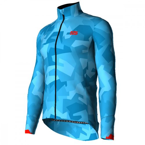 Fahrrad Thermojacke - ZED Camo - Blue