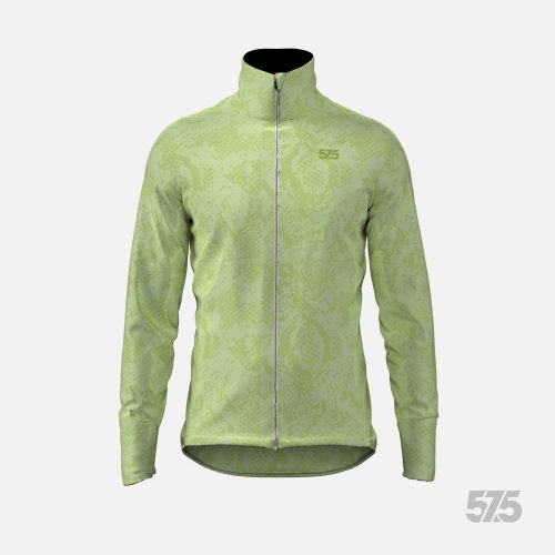 Fahrrad Thermojacke - Snake Pael Green